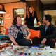 Tucker Albrizzi, Erinn Hayes, and Glenn Howerton